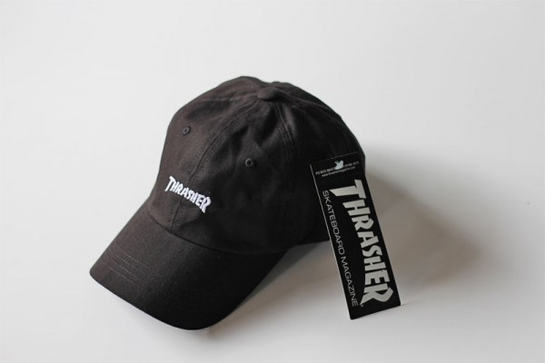 スラッシャー カーブキャップ THRASHER 16TH-C25 黒サムネイル