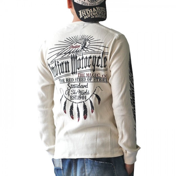 インディアンモトサイクルのサーマル長袖Tシャツが入荷しました。サムネイル